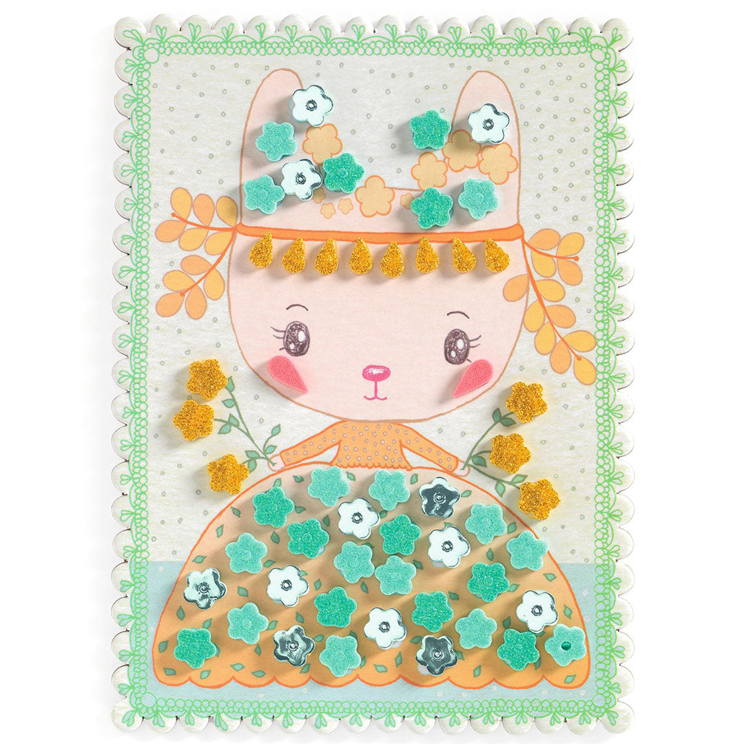 djeco knutselset mozaïek margo & co | DJ06982 | 1
