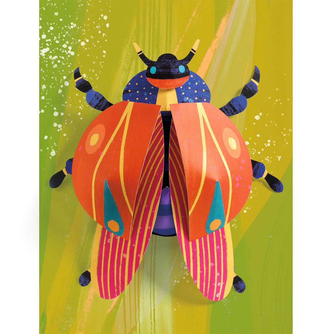 djeco knutselset papieren insecten