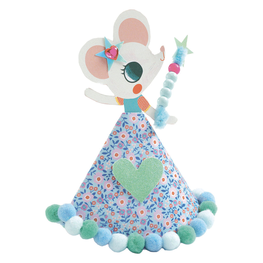 djeco knutselset pompoms en kralen