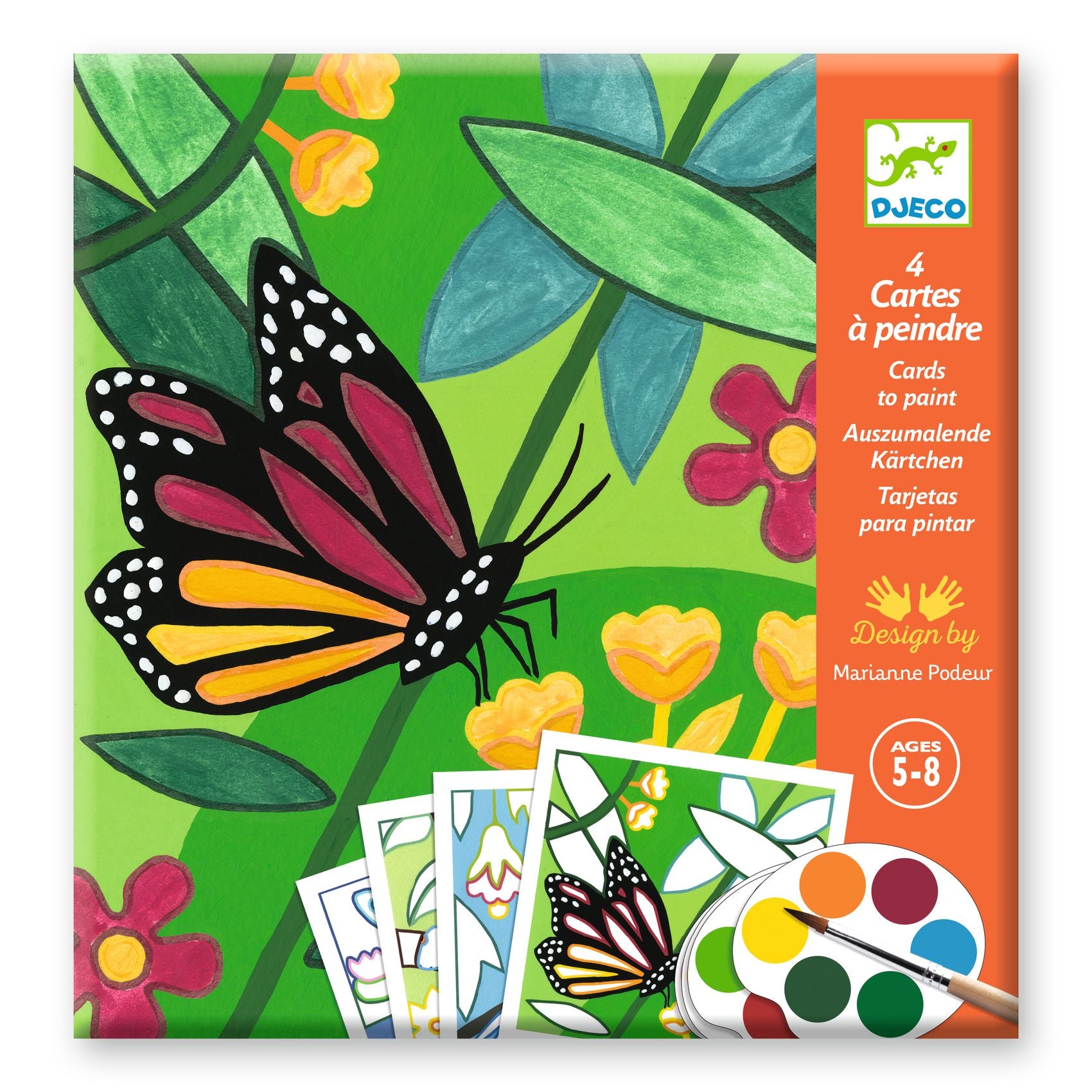 djeco knutselset schilderspalet indonesia | DJ09994 | 