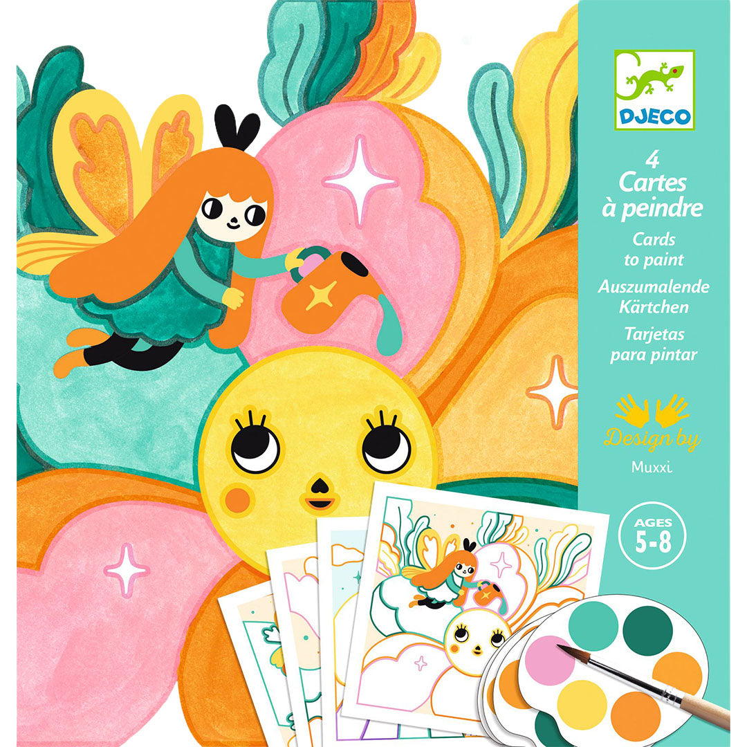 djeco knutselset schilderspalet magical garden | DJ09996 | 