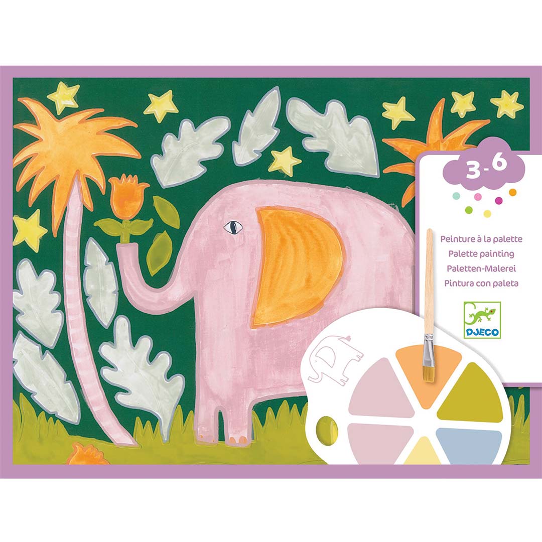 djeco knutselset schilderspalet wild ones | DJ09132 | 0