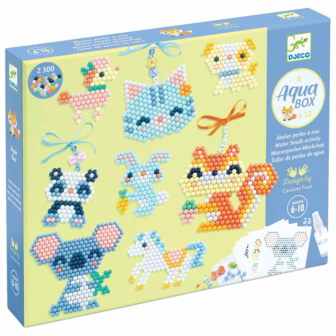 djeco knutselset waterkralen furry friends