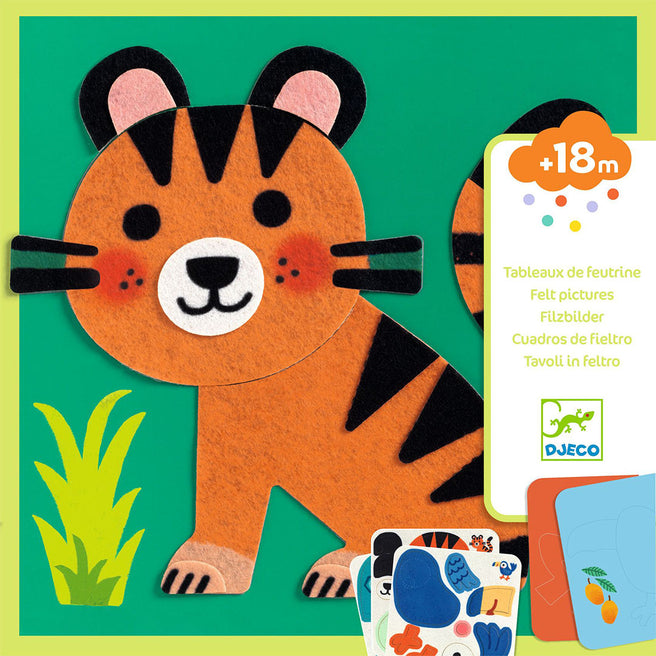 djeco knutselset zachte dieren | DJ00047 | 1