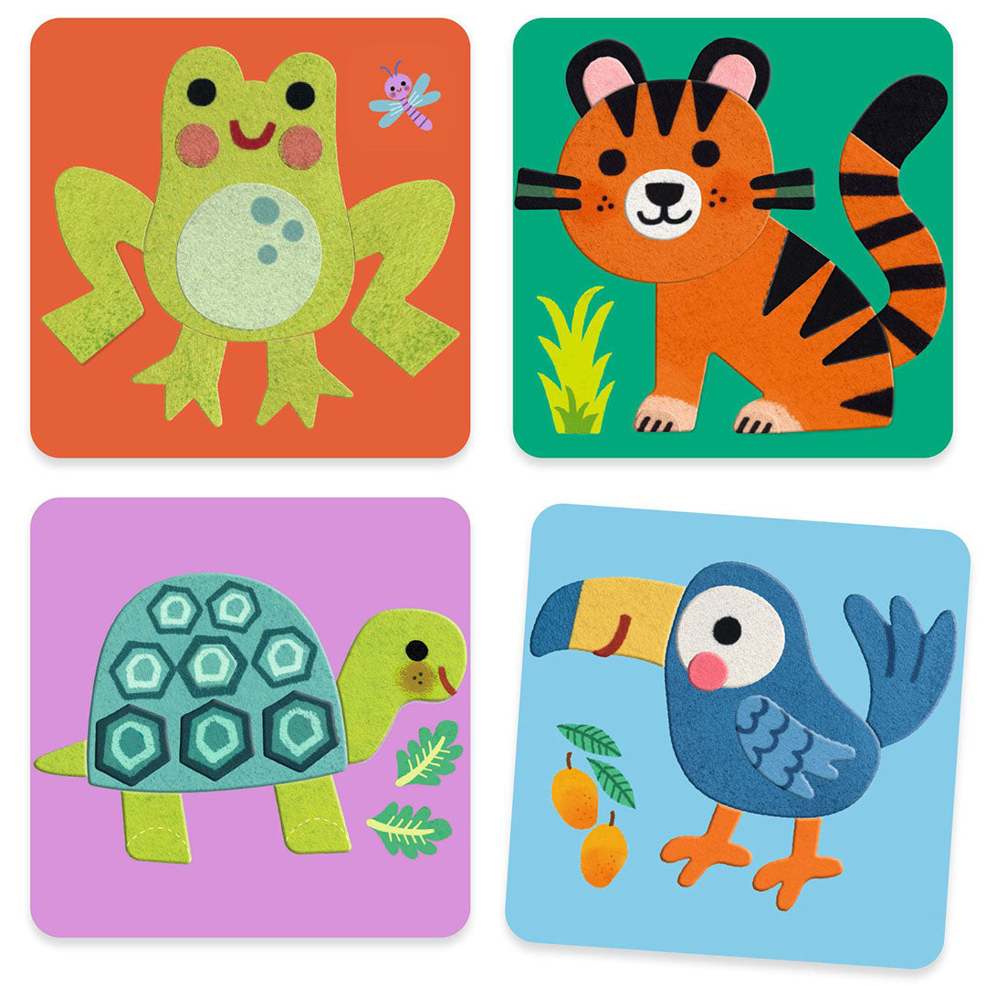 djeco knutselset zachte dieren | DJ00047 | 3