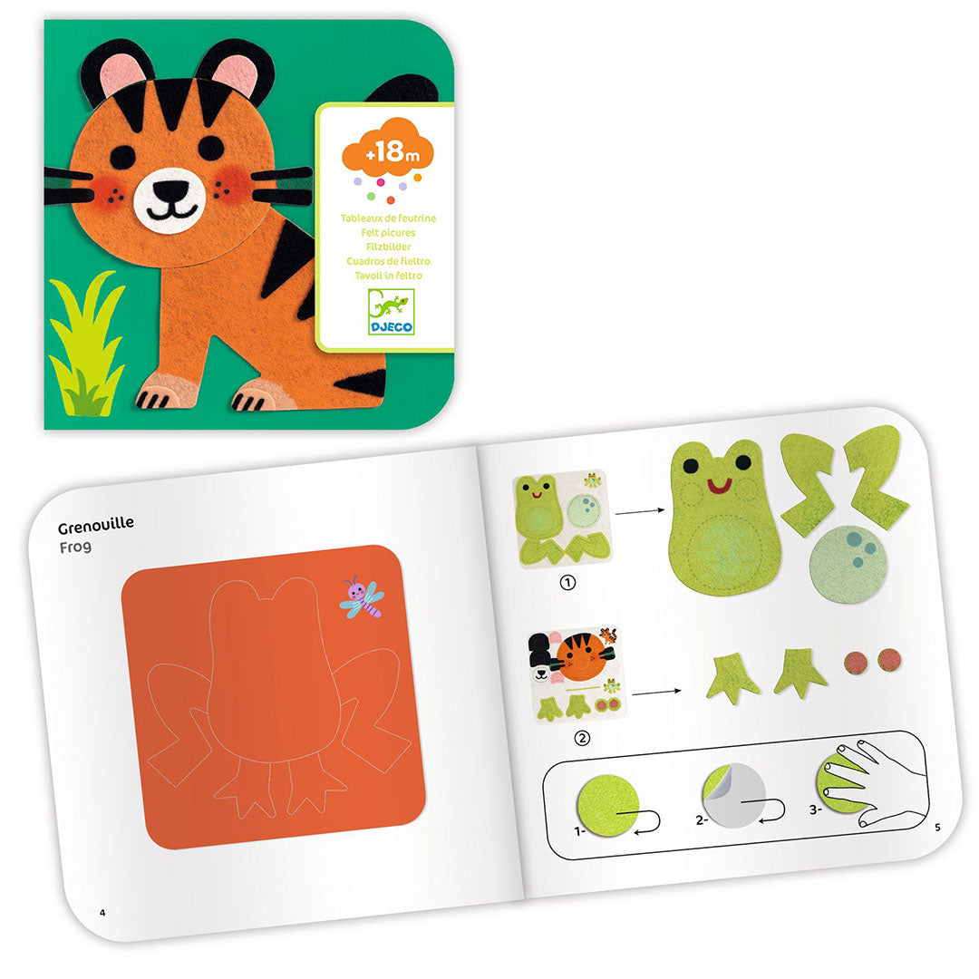 djeco knutselset zachte dieren | DJ00047 | 6