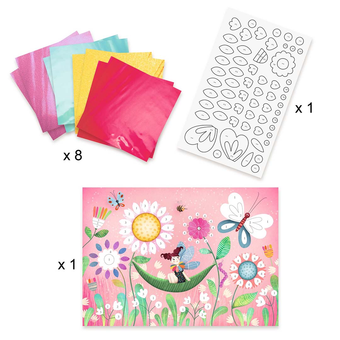djeco knutselset zes activiteiten - elfjes | DJ09332 | 4