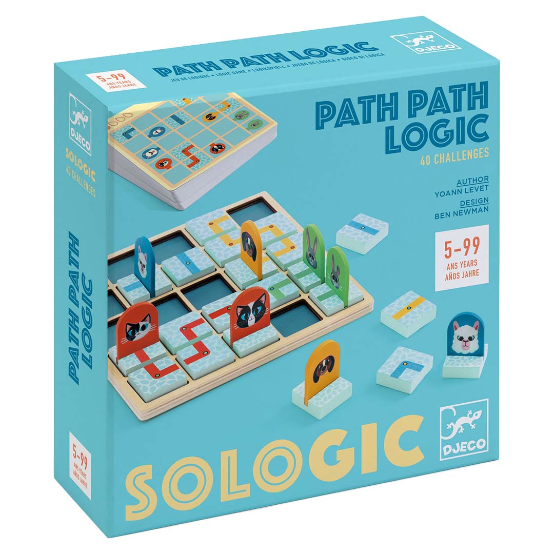 djeco logicaspel sologic - path path logic