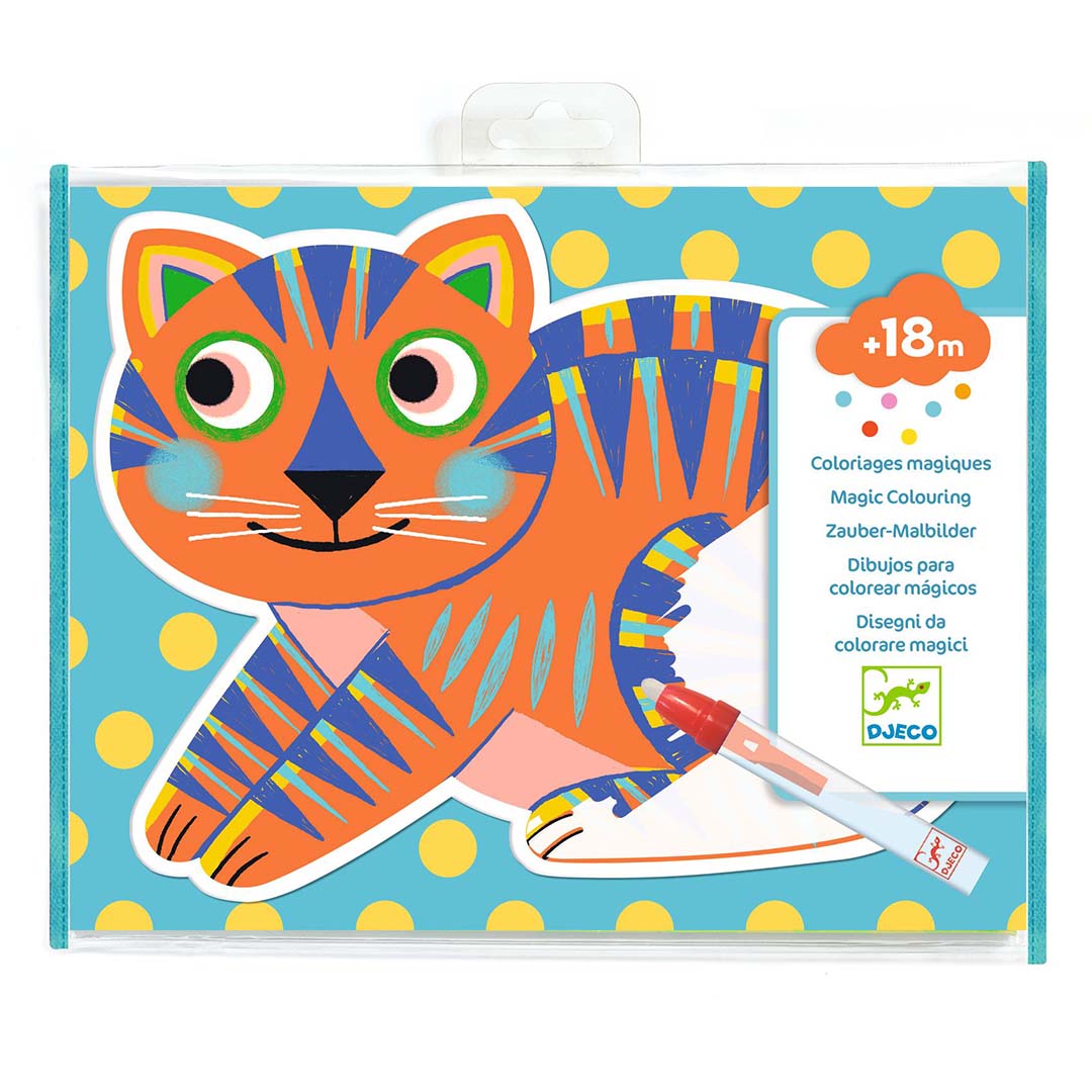 djeco magische kleurplaten - dieren