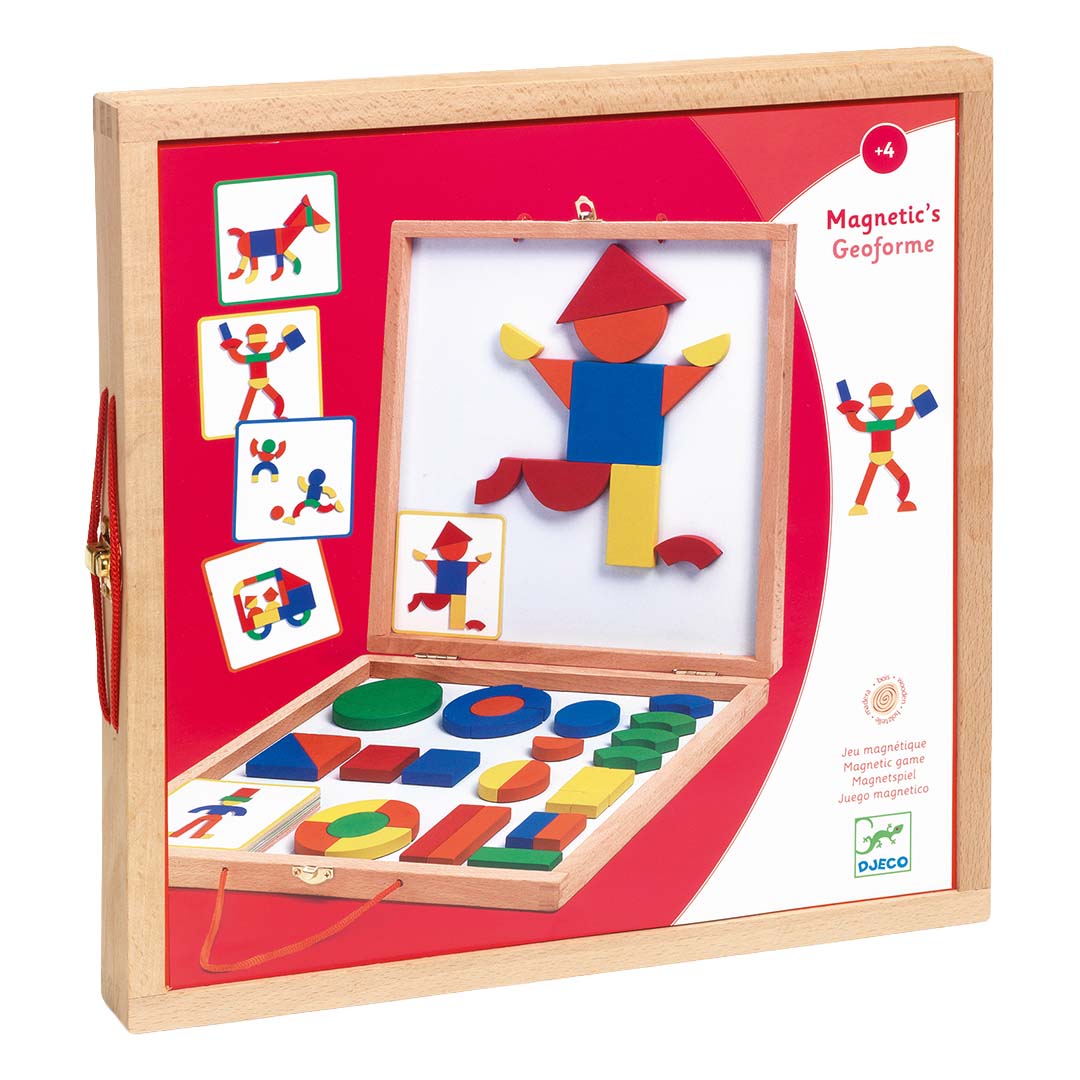 djeco magneetkoffer tangram - 42st | DJ03130 | 1