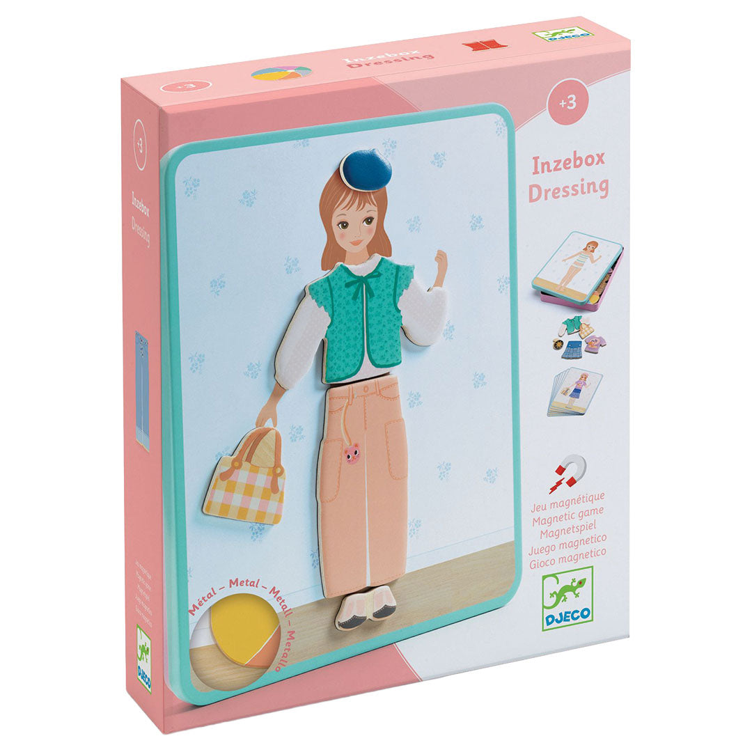 djeco magneetset inzebox dressing - 38st