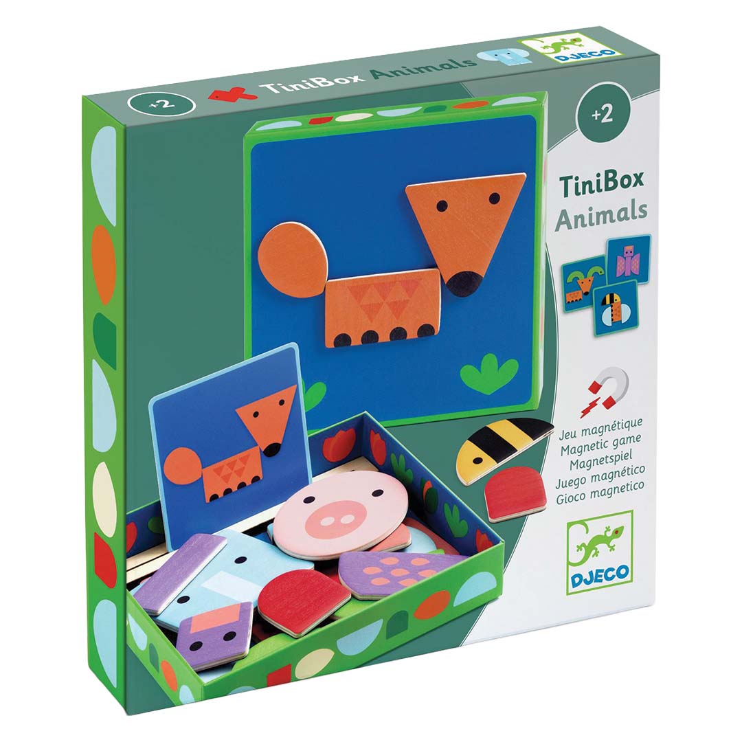 djeco magneetspel tinibox animals