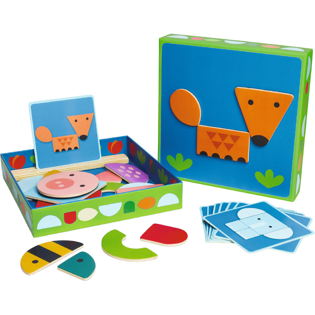 djeco magneetspel tinibox animals | DJ03141 | 