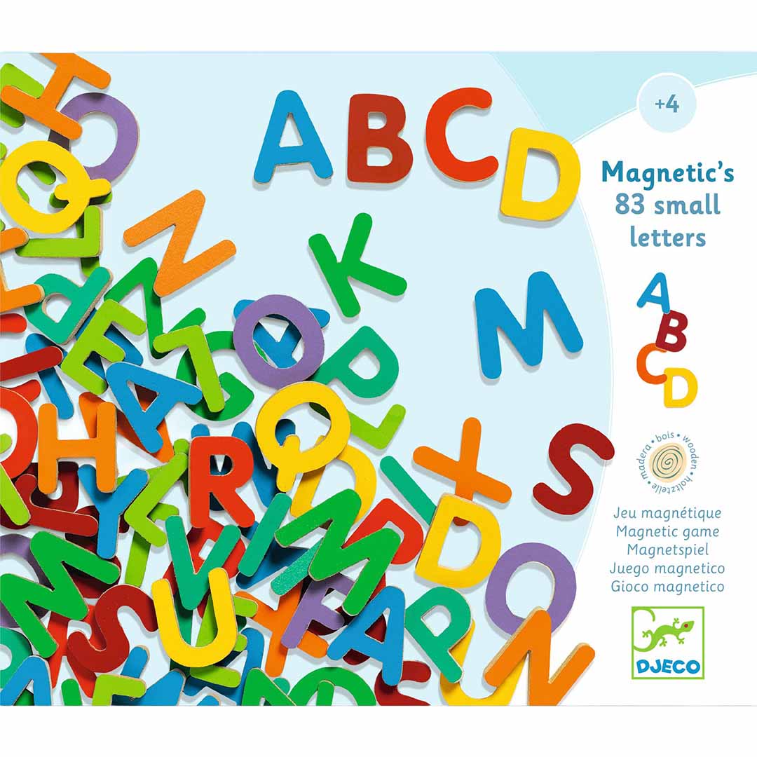 djeco magneten hoofdletters - 83st | DJ03101 | 3