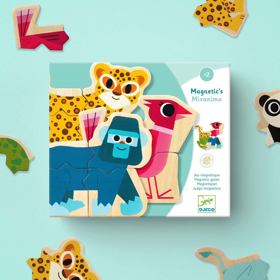 djeco magnetische dieren - 24st