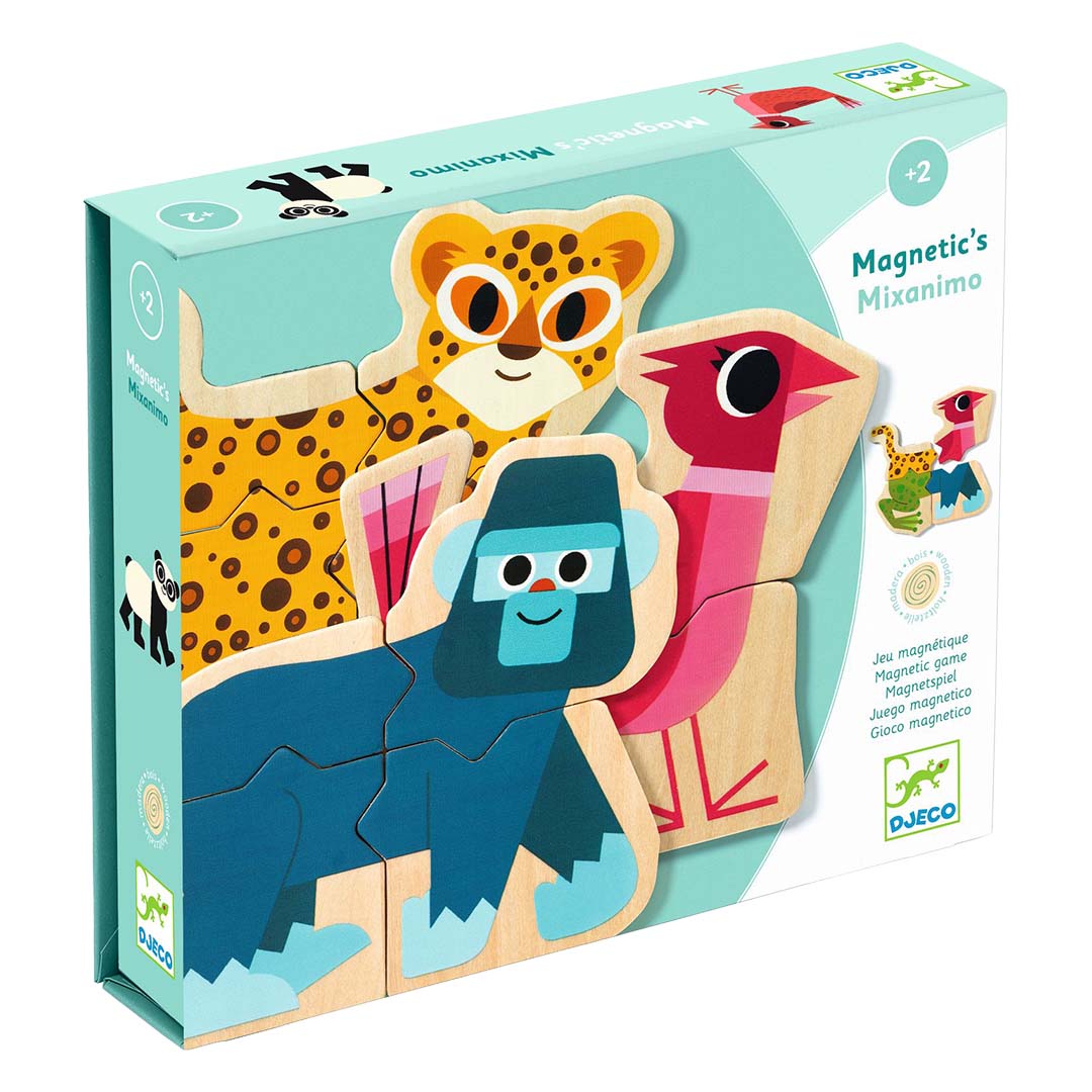 djeco magnetische dieren - 24st