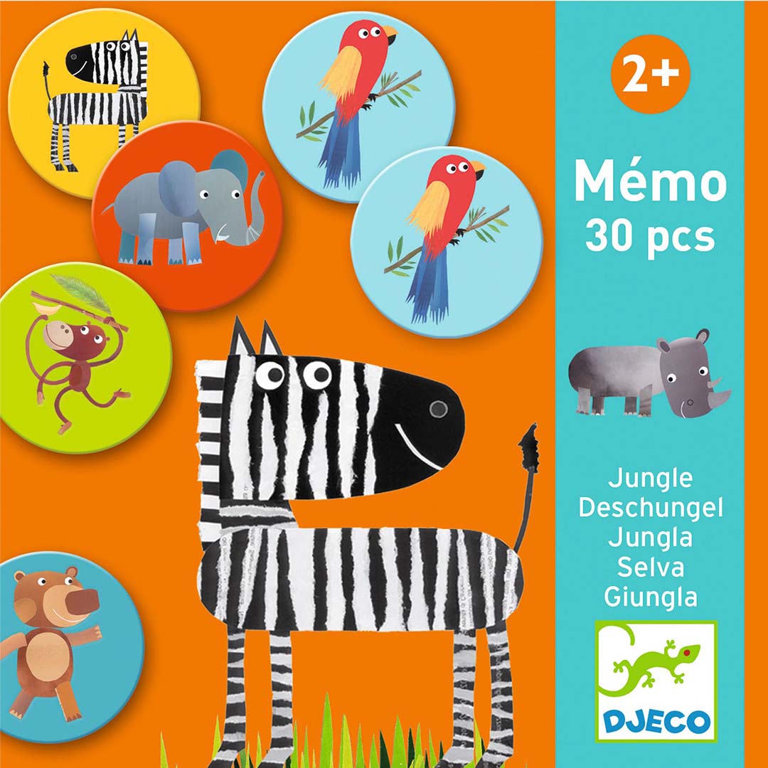 djeco memorie jungle | DJ08159 | 3