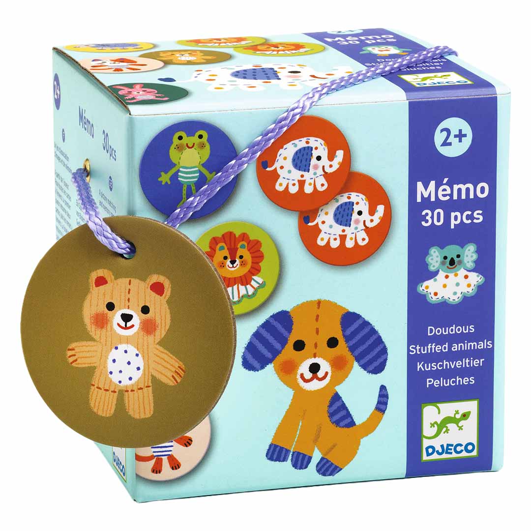 djeco memorie knuffeldieren