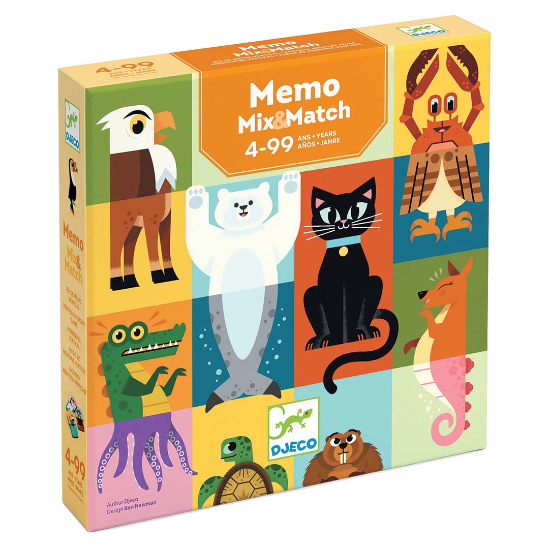 djeco memorie mix&match
