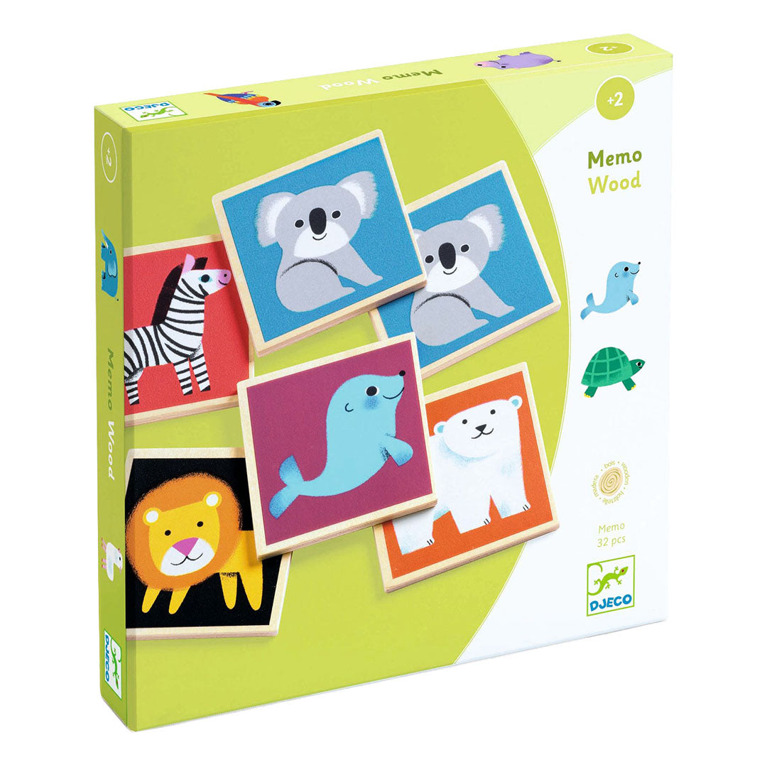 djeco memorie wilde dieren