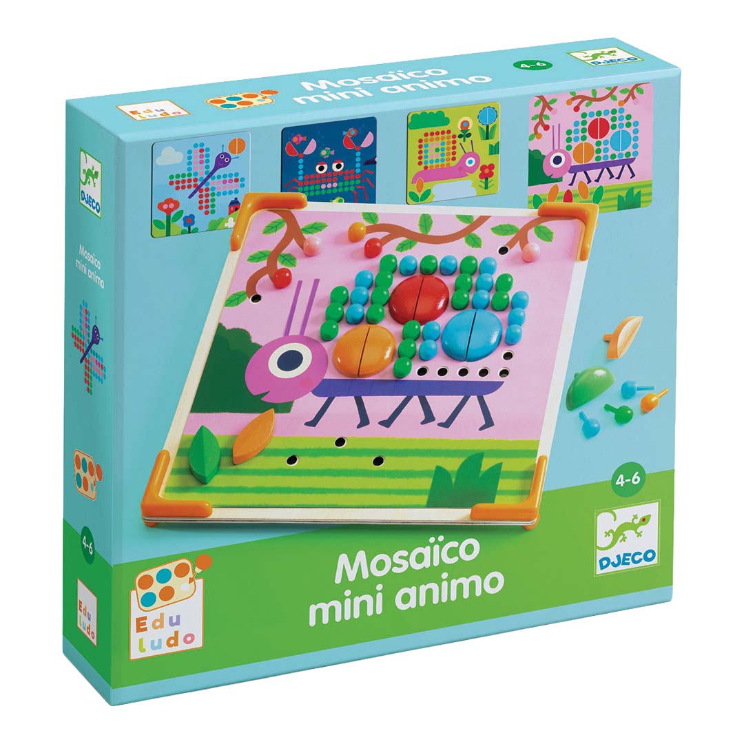 djeco mozaïekpuzzel mini animo | DJ08239 | 0
