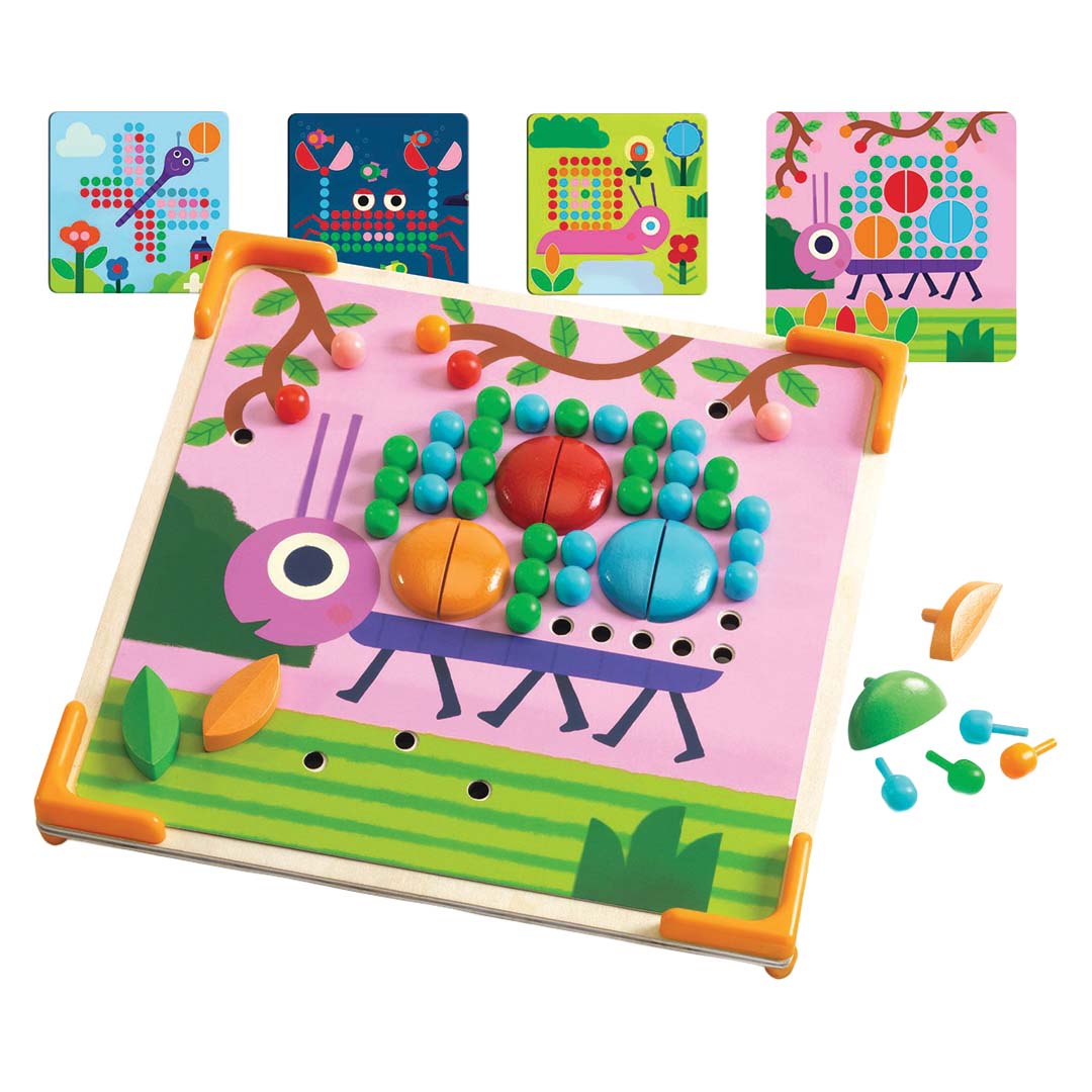 djeco mozaïekpuzzel mini animo | DJ08239 | 1