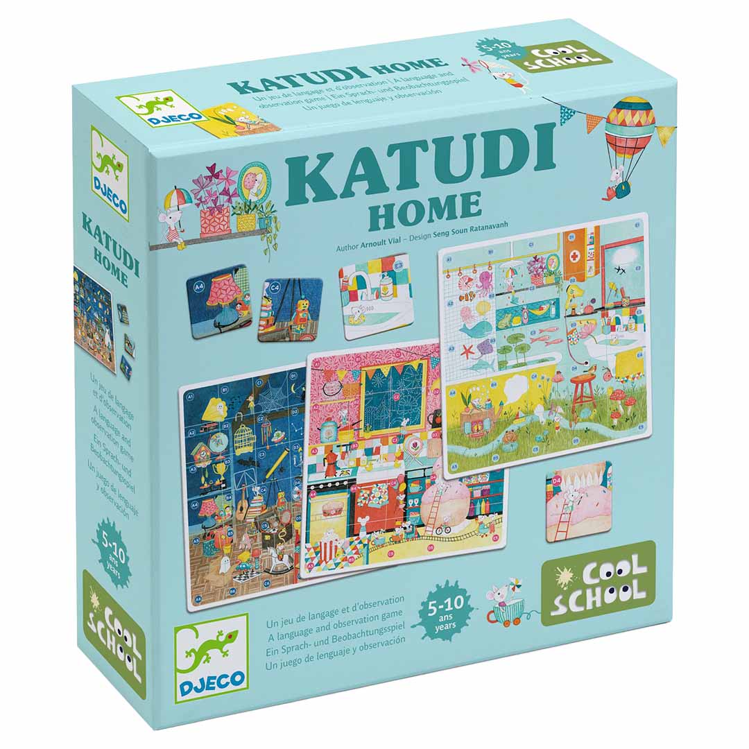 djeco observatiespel cool school - katudi home | DJ08584 | 0