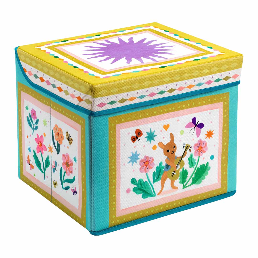 djeco opbergpoef boho - 29x25 cm