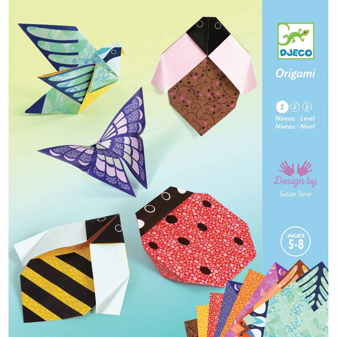 djeco origami - in mijn tuin