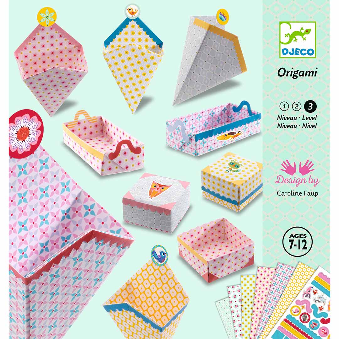 djeco origami kleine doosjes