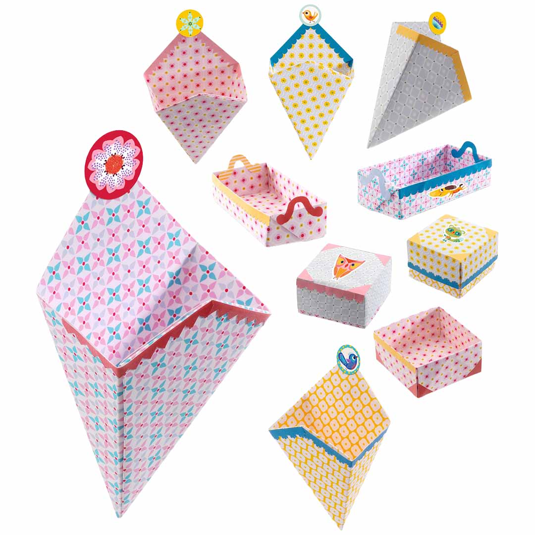 djeco origami kleine doosjes