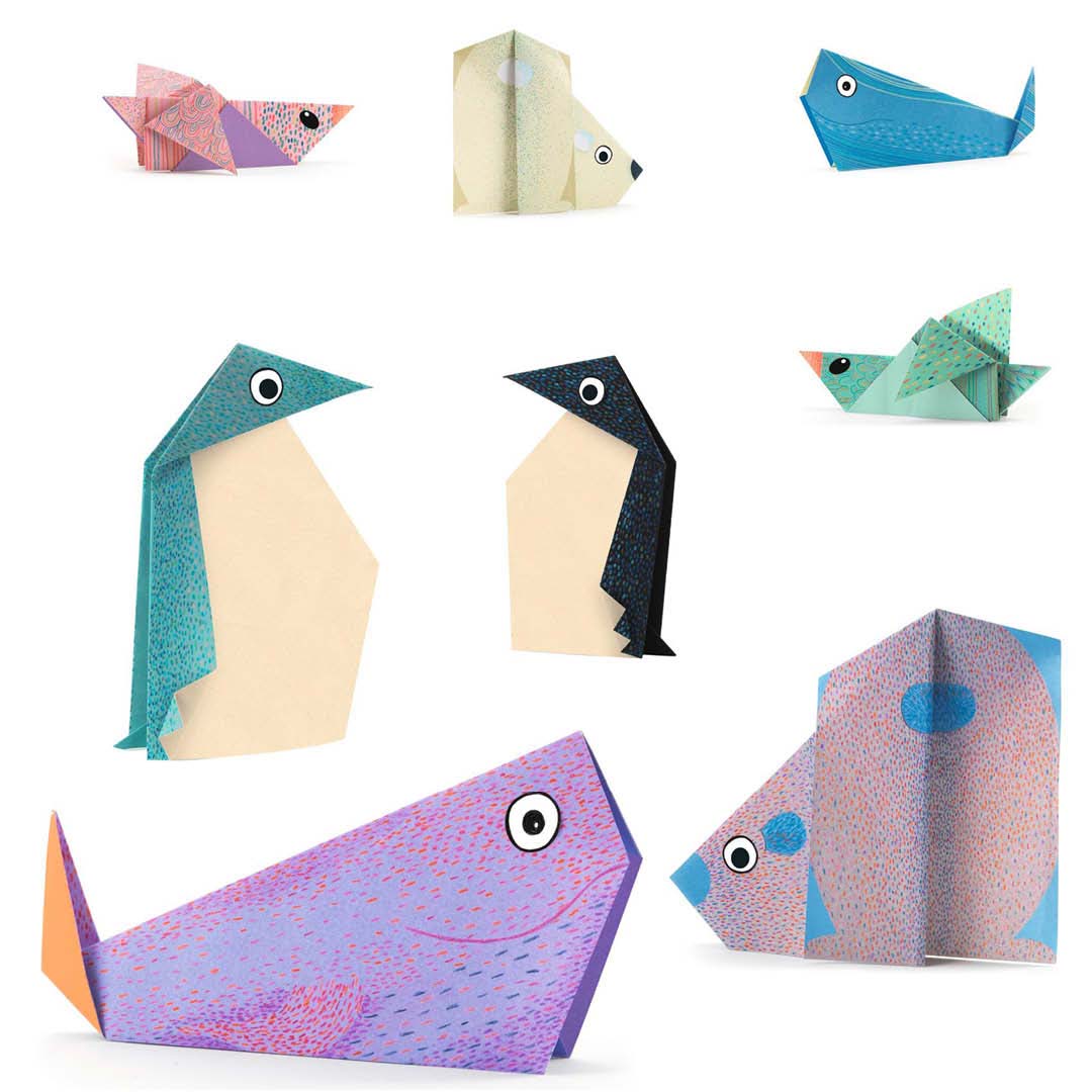 djeco origami pooldieren
