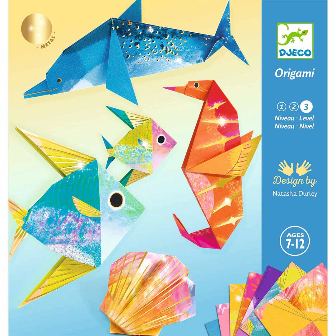 djeco origami zeedieren