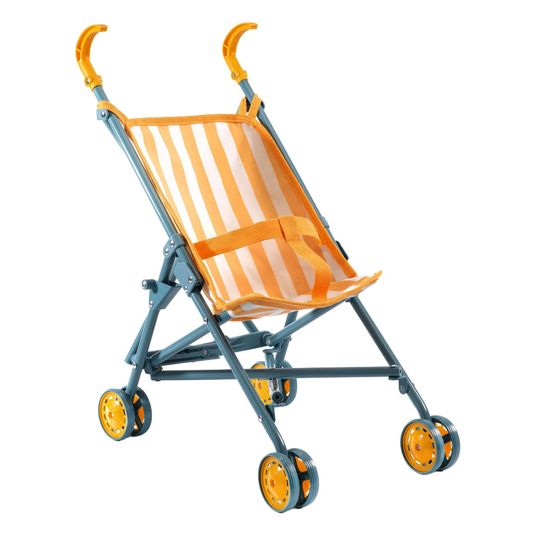 djeco poppenbuggy pomea - sunshine - 54 cm