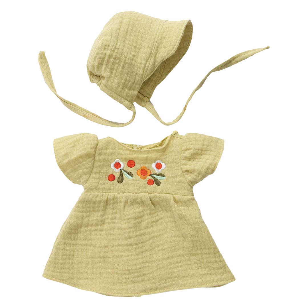 djeco poppenkledingset baby pomea - lili blum - 28-34 cm