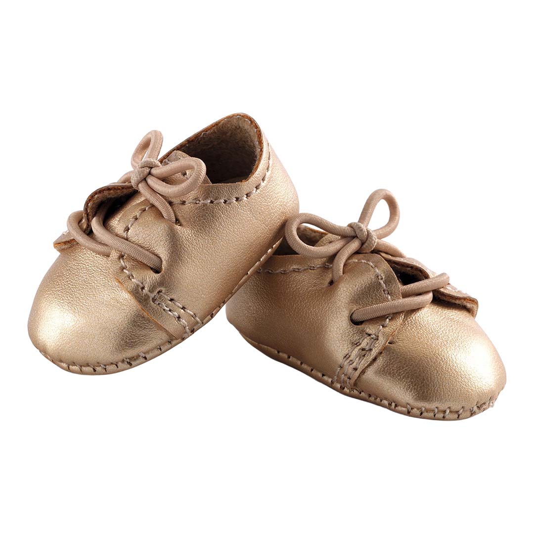 djeco poppenschoenen pomea - goud - 32 cm | DJ07887 | 0