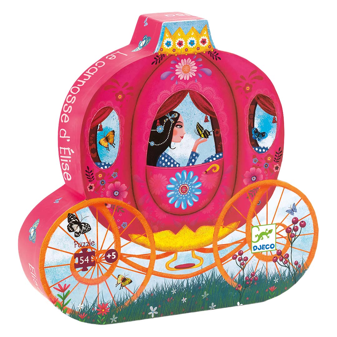 djeco puzzel de koets van elise - 54st