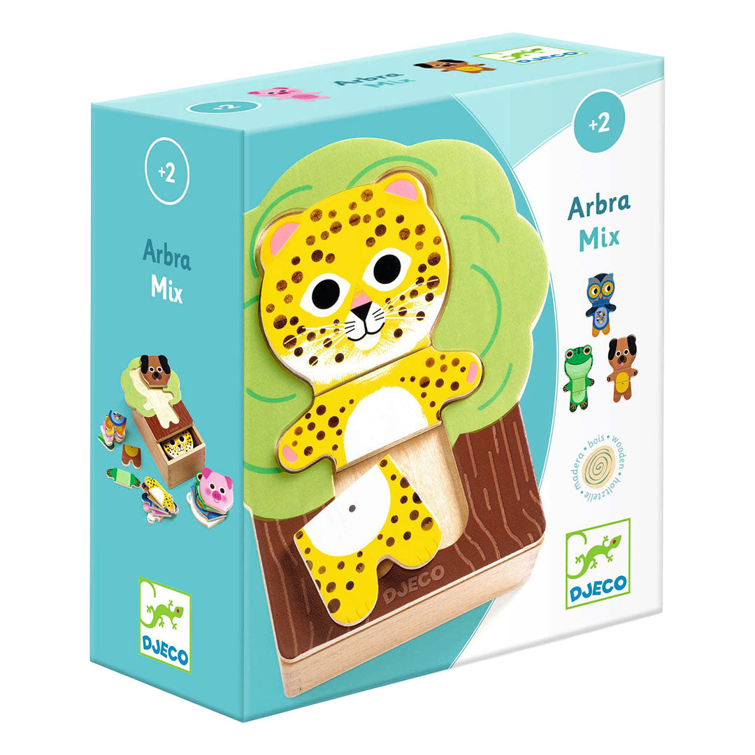 djeco puzzel dieren - 6x3st | DJ01626 | 4