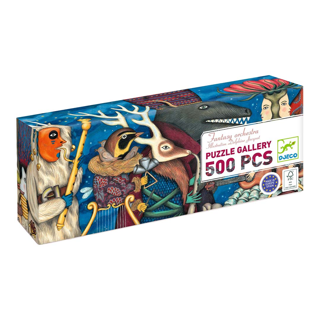 Djeco puzzel fantasie orkest (500st) DJ07626 | ilovespeelgoed