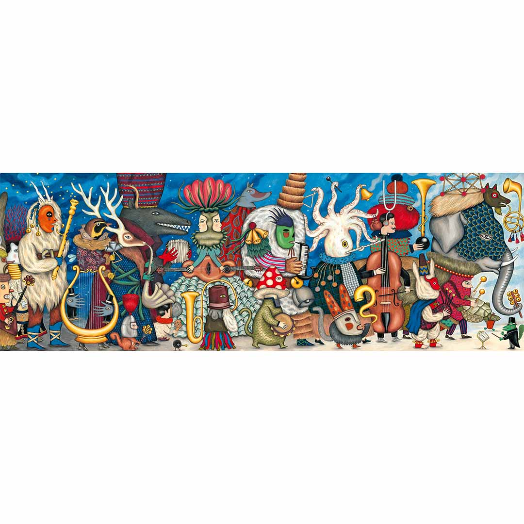 djeco puzzel fantasie orkest (500st) | DJ07626 | 1