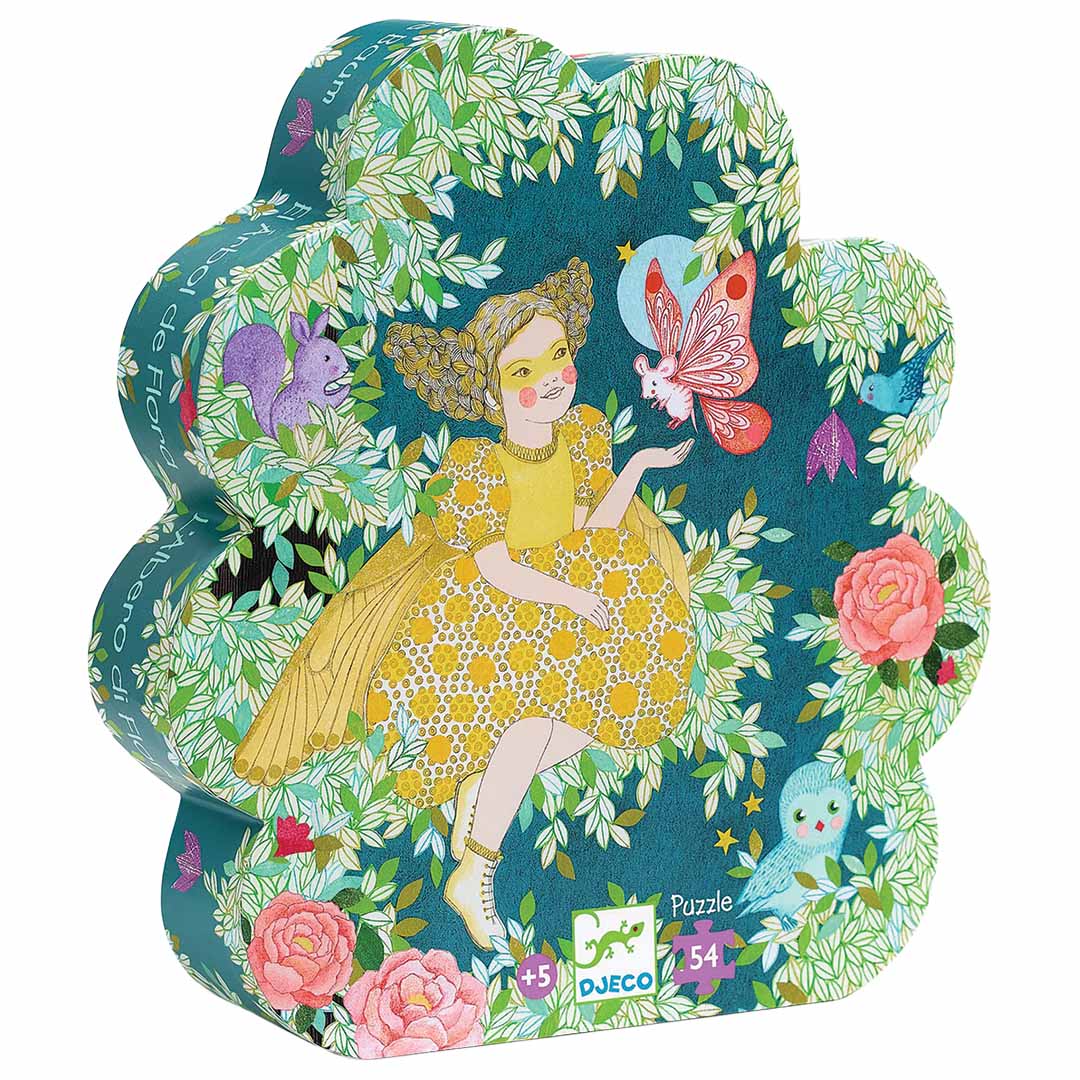 djeco puzzel flora's tree - 54st | DJ07292 | 0