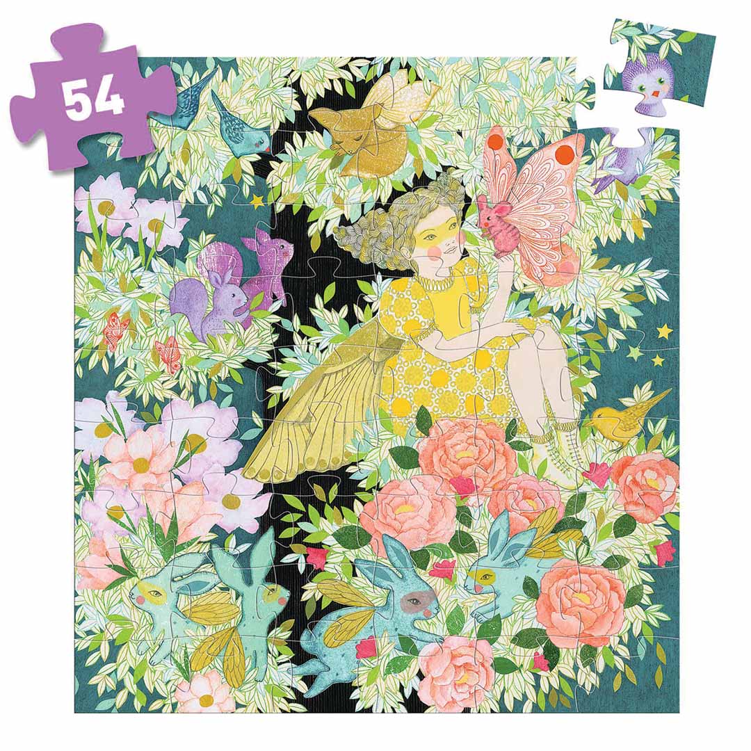djeco puzzel flora's tree - 54st | DJ07292 | 2
