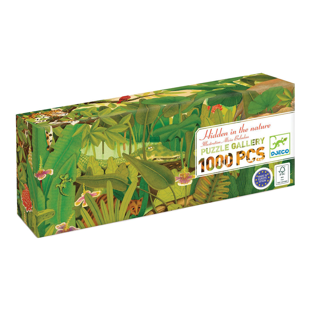 djeco puzzel hidden in nature - 1000st | DJ07692 | 0