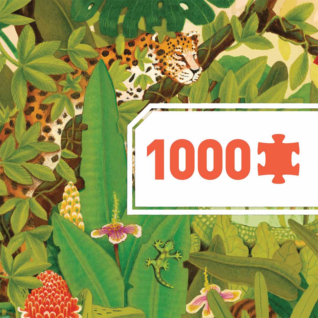 djeco puzzel hidden in nature - 1000st | DJ07692 | 2