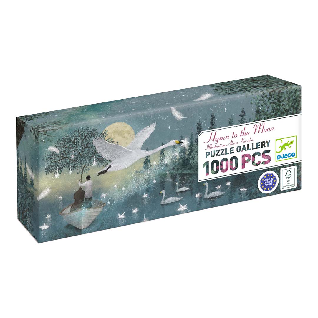 djeco puzzel hymn to the moon - 1000st