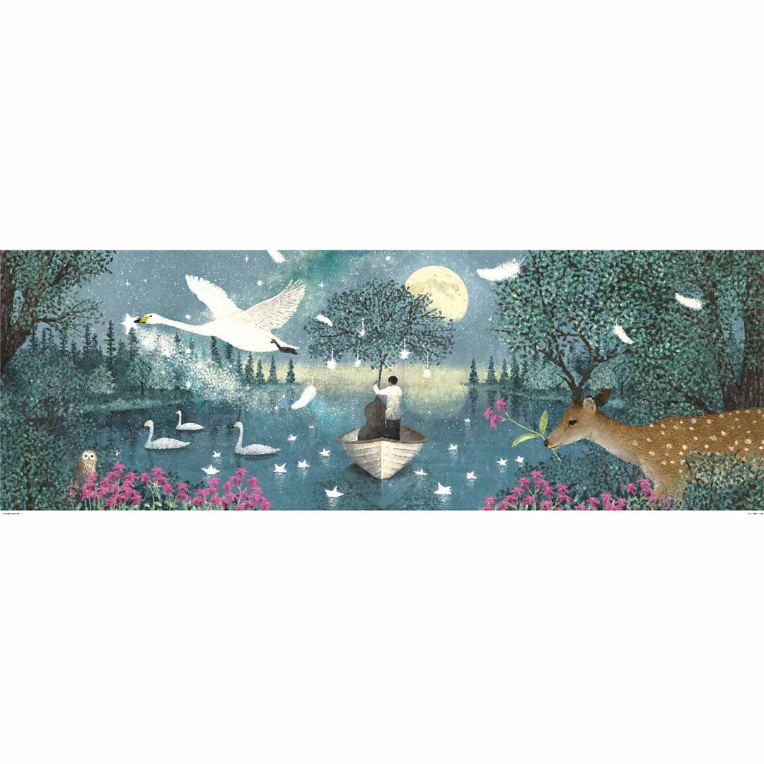 djeco puzzel hymn to the moon - 1000st