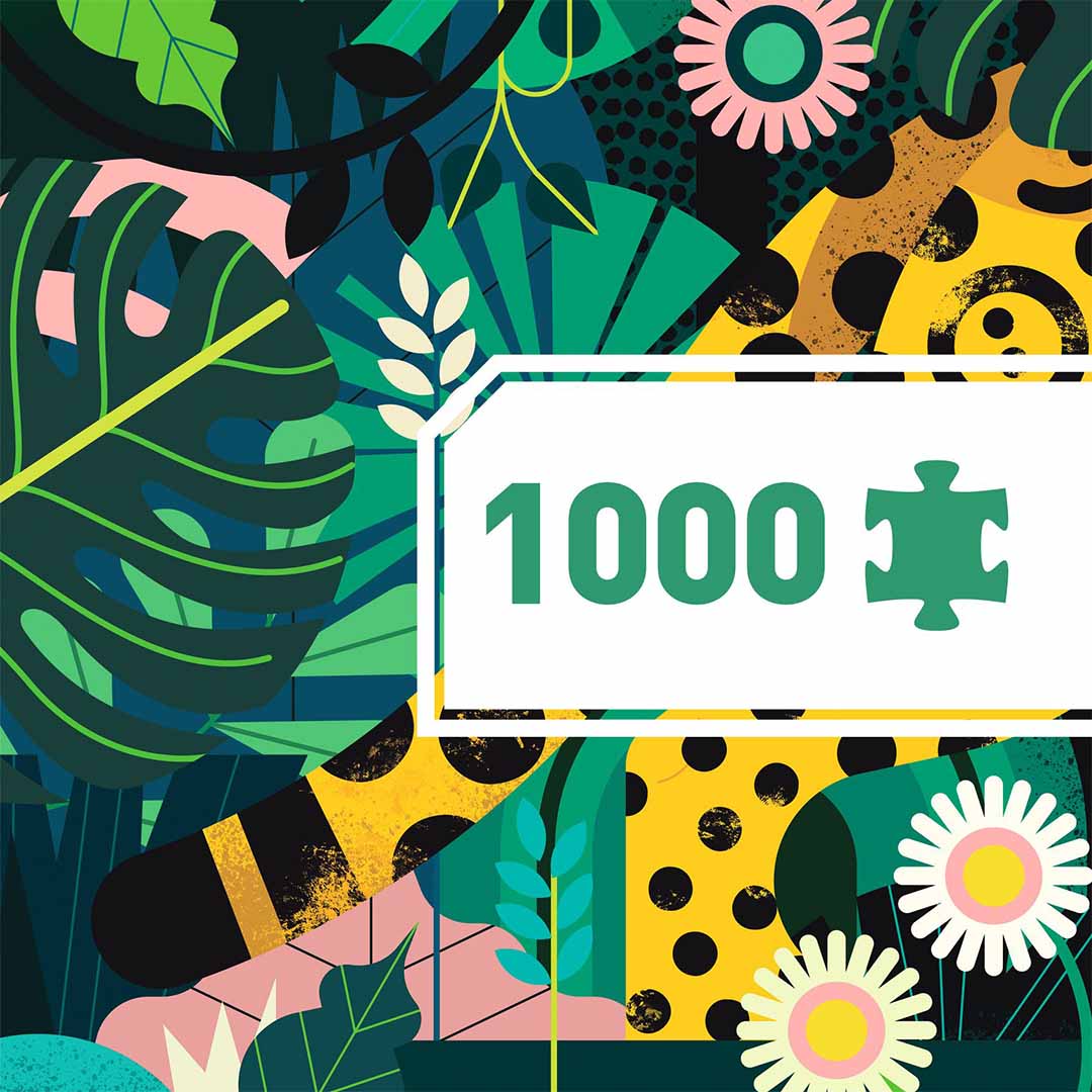 djeco puzzel luipaard - 1000st | DJ07645 | 2