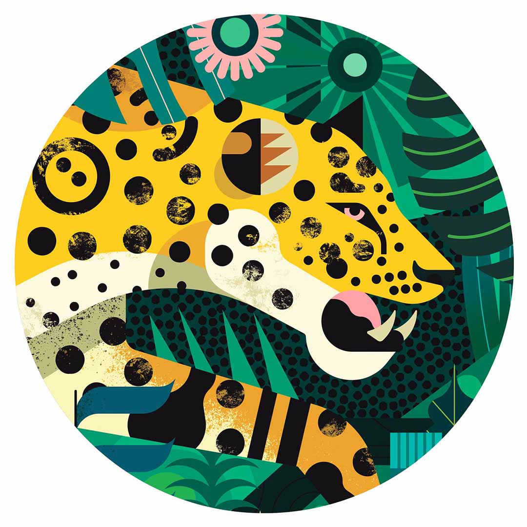 djeco puzzel luipaard - 1000st | DJ07645 | 3