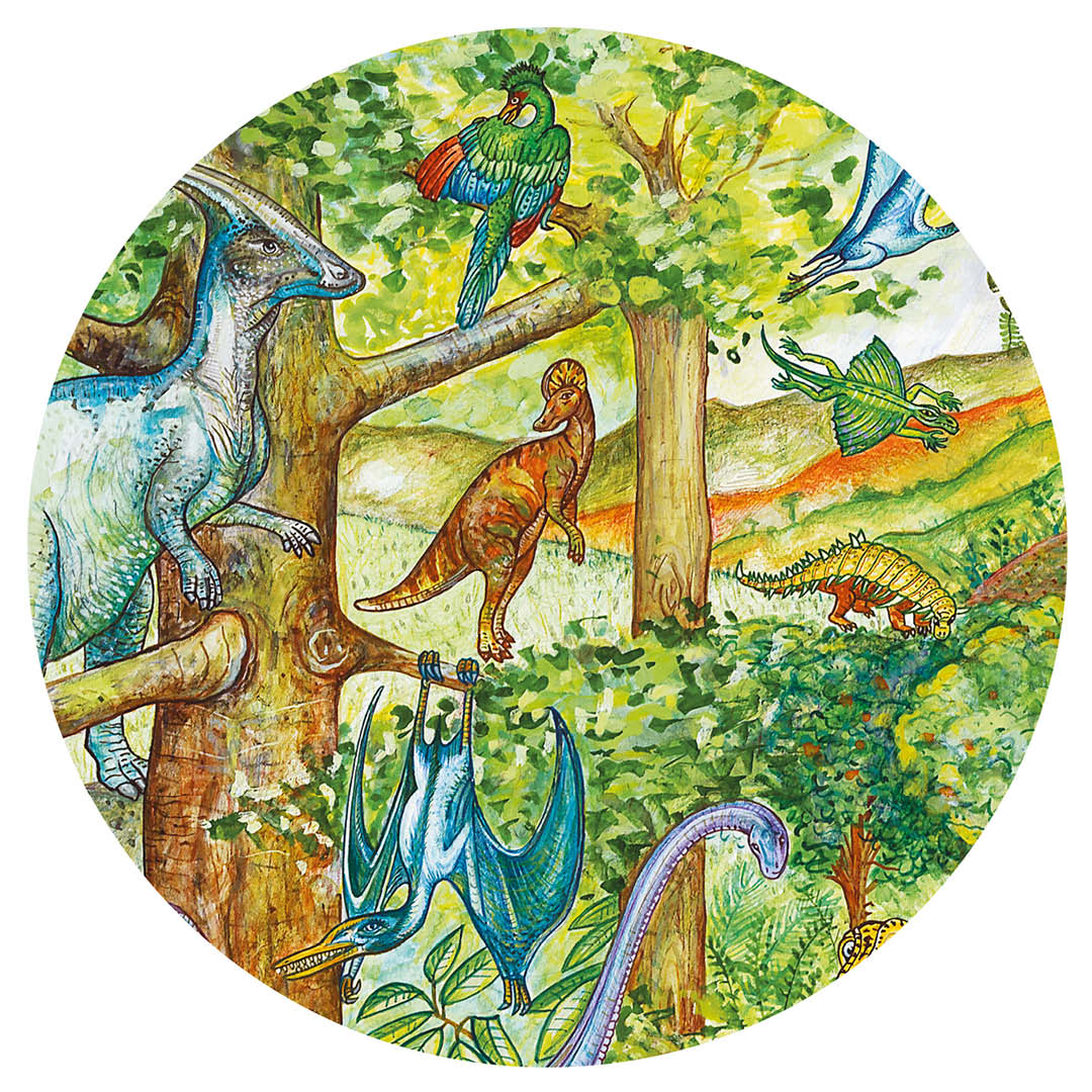 djeco puzzel observation dinosaurussen (100st) | DJ07424 | 3