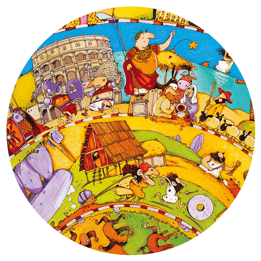 djeco puzzel observation geschiedenis (350st) | DJ07470 | 2